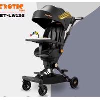 Gambar PROMO LW 999-1 / stroller Lw 136 mewah newborn to 5th - Abu dari MYBABY STOREE1 undefined 2 Tokopedia
