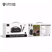Gambar LENYES S873 400W Outdoor KTV Wireless Speaker + Microphone mic Karaoke Bluetooth 5.3 DSP Boombox High Power Bass Subwoofer TWS dari gadgets168 undefined 3 Tokopedia