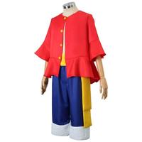 Gambar KOSTUM MONKEY D LUFFY ONE PIECE BAJU KARAKTER COSPLAY ANAK + TOPI BERKUALITAS - 110 dari DE ONE aksesoris undefined 5 Tokopedia