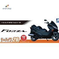 Gambar Aoshima Bunka Kyozai 1/12 The Bike Series No.26 Honda MF08 Forza 2006 Plastic Model dari ernef shop undefined 3 Tokopedia