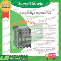 Gambar Schneider Kontaktor - 3P (3 NO) - AC-3 - 440 V 80A - 220 V AC Coil - EasyTeSys Contactor LC1E  3P 80 - 220 V AC 50 Hz IP2X - LC1E80M5 - Tipe Lama Hijau dari Servy Electric undefined 1 Tokopedia