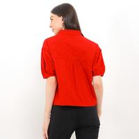 Gambar Hush Puppies Blouse Wanita Cny Orienta Red - L dari Hush Puppies Official Store undefined 4 Tokopedia