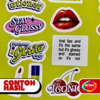 Gambar Cetak Sticker Custom / Stiker Label A5 Satuan Murah dan Berkualitas - Vinyl, Kisscut dari Mitra Utama Print undefined 2 Tokopedia