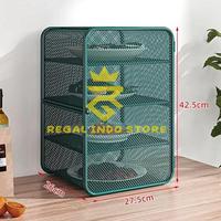 Gambar PROMO lemari Tudung Saji Terbaru 2023 Bahan Baja Kuat 4 Susun Model - 4susun*Putih dari echapndk undefined 2 Tokopedia