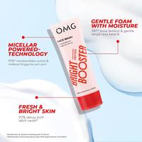 Gambar OMG Oh My Glow Peach Glowing Face Wash - Sabun Pembersih Wajah - 50 ml (kecil) dari Nursyakila Kosmetik undefined 4 Tokopedia