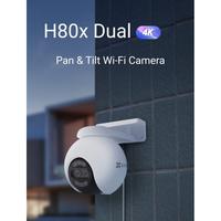 Gambar EZVIZ H80X DUAL 8MP + 2MP Pan & Tilt  Colorfull  Night Vision Two-Way Outdoor Wi-fi dari VINCENT CCTV undefined 1 Tokopedia