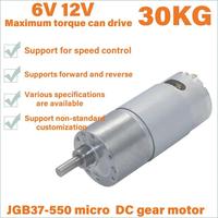 Gambar Jgb37-550 Dc Gear Motor High Torque High Power 6V 12V All Metal Gear Motor - 12V770RPM, 0 dari Ocih storeee undefined 1 Tokopedia