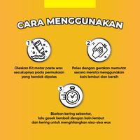 Gambar KIT ORIGINAL PASTE WAX 225 gr kit wax pasta kaleng poles baret mobil dari Battery Accu Aki Bandung undefined 5 Tokopedia