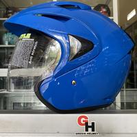 Gambar HELM HIU ARROW POLOS | HELM HIU BIRU TNI AL - Hitam dop, All Size dari Gresik House Helmet undefined 3 Tokopedia