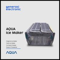 Gambar Aqua Ice Maker Kulkas Kotak Es Batu Model Putar Original / Ice Maker Ice Box / Cetakan Es Kualitas Terjamin dari GADING MARKET 2 undefined 1 Tokopedia