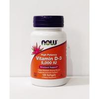 Gambar Now Foods Vitamin D-3 5000 IU 120 Softgels Vitamin D3 dari Twocare undefined 2 Tokopedia