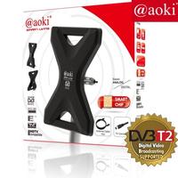 Gambar Tercepat AOKI Antena TV In/Outdoor Digital DVB-T2 Booster Power Inserter AT5000 Terviral dari umarshop85 undefined 3 Tokopedia