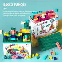 Gambar Mainan Lego Bongkar Pasang Bangunan Balok Brick 280 Set Susun Block dari Auruma Store undefined 1 Tokopedia