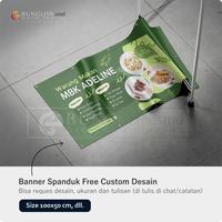 Gambar PRINT CETAK SPANDUK BANNER WARUNG MAKAN WARNA HIJAU TUA FREE DESAIN - 60x40 dari Bunglon Onlineshop undefined 1 Tokopedia