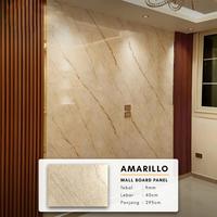 Gambar [2.95METER x 40 CM] Wallboard PVC Marmer Kayu Hiasan Dinding/ Wall Board Motif dan Polos Papan Panel Dinding PVC Marmer High Quality dari enok kamari sereH61 undefined 4 Tokopedia