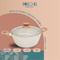 Gambar ROSCHEL Panci Casserole Marble Coating - BENETA Series - 28CM dari Utama Electronic undefined 2 Tokopedia