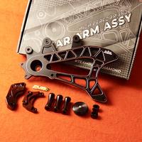 Gambar TERBARU! Swing Arm Knalpot CNC Yamaha Nmax New Neo S Black Diamond CNC Include Bracket 2P - Hitam dari CVM3MOTOSHOP undefined 4 Tokopedia