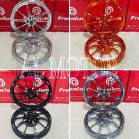 Gambar Velg Racing VND PREMIUM Yamaha Mio M3, Mio Z, Fino 125, Soul GT 125, Gear 125, X Ride 125, Xeon Rc 125, Fazzio - TITANIUM dari Vorz Garage Official undefined 1 Tokopedia