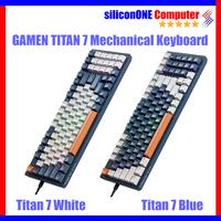Gambar Gamen Keyboard Titan 7 Mechanical Gaming Blue / White - Biru dari silicon ONE Computer undefined 1 Tokopedia
