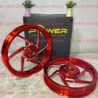 Gambar VELG POWER RACING MARVEL P6 185x14 & 215x14 VARIO 110 125 150 160 ABS CBS BEAT SCOOPY GENIO SPACY STYLO 160 MIO SPORTY J SMILE M3 XEON GEAR SOUL GT 125 XRIDE FINO 115 185 215 RING 14 VND DELKEVIC KTC KING SPEED X1R PALANG 6 SIX STAR SIXSTAR dari Vorz Garage Official undefined 4 Tokopedia