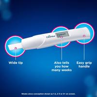 Gambar Test pack Clearblue | Clearblue early | Clearblue Digital pregnancy test with Weeks Indicator| The Only Test That Tells You How Many Weeks, 2 Digital Tests| Test Pack Kehamilan dari Libertyyyy undefined 3 Tokopedia
