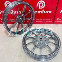 Gambar Velg Racing VND PREMIUM Yamaha Mio M3, Mio Z, Fino 125, Soul GT 125, Gear 125, X Ride 125, Xeon Rc 125, Fazzio - TITANIUM dari Vorz Garage Official undefined 3 Tokopedia