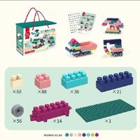 Gambar Mainan Lego Bongkar Pasang Bangunan Balok Brick 280 Set Susun Block dari Auruma Store undefined 2 Tokopedia