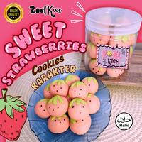 Gambar Cookies Karakter Zoelkies, Halal - Strawberries dari Zoelpao undefined 4 Tokopedia