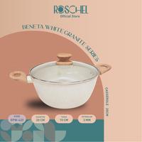 Gambar ROSCHEL Panci Casserole Marble Coating - BENETA Series - 28CM dari Utama Electronic undefined 1 Tokopedia