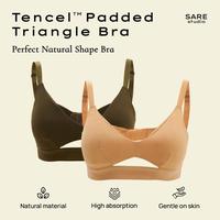 Gambar Bra - Sare Studio Padma Padded Tencel Triangle Bra - Bh - 2 Pcs #Gratisongkir - Rosewood, S dari Getrich22 undefined 1 Tokopedia