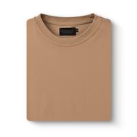Gambar Broodis Tshirt Kaos Polos Pria Reguler Fit TEES Milo Brown - Brown, XL dari Broodis undefined 3 Tokopedia