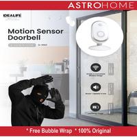 Gambar Idealife Bell Pintu Sensor Gerak IL-306a dengan Sensor & Speaker - Alarm, USB, 38 Lagu, Volume 3 Tingkat, Alarm Mode, 2-8 Meter dari Astro Home 21 undefined 4 Tokopedia