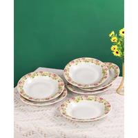 Gambar Vicenza SPA3620 Mawar Piring Sup 9.25 inch (6 Pcs) dari Vicenza Official undefined 2 Tokopedia
