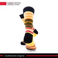 Gambar CoolDeSocks Original | Kaos Kaki Motif - Dense Striped - Orange dari CoolDeSocks undefined 3 Tokopedia