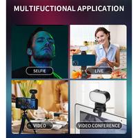 Gambar Jmary FM-16 RGB Mini Video Lights, LED Camera Full Color Portable Photography Lighting 9000K 750mAh Rechargeable Dimmable Panel Lamp with Clip Mount Lampu Kamera dari Metoocel Solo undefined 4 Tokopedia