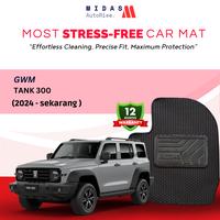 Gambar Karpet mobil Midas Double Layer GWM Tank 300 (2024-sekarang) - Honeycomb Black, Hitam dari Midas Autorise undefined 1 Tokopedia