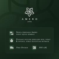 Gambar Cincin Emas 17K Special Collection SCR-6 Amero Jewellery - #9, White Gold dari Amero Jewellery undefined 2 Tokopedia