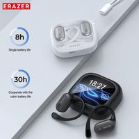 Gambar Lenovo ERAZER XF38 AI Smart Wireless Headset Bluetooth V5.4 OWS TWS Touch screen Earphone Sport - Hitam+Tas dari TWS Audio Store undefined 2 Tokopedia