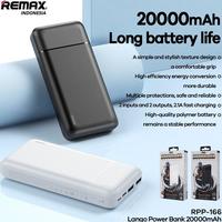 Gambar Tergacor Remax Lango Power Bank 20000mAh RPP-166 Terbaik - Hitam dari Aqua Glow23 undefined 5 Tokopedia