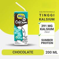 Gambar HiLo Teen Calcium Chocolate Milk | Susu Kalsium Rasa Cokelat Kotak UHT - 200 ml (Harga Satuan) dari M2F2 Shop - Paseban undefined 5 Tokopedia