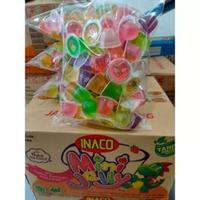 Gambar inaco jelly 1 kg mix 6 rasa | jelly inaco kiloan 1000gram | snack kiloan incao jelly 1000gr dari Mantrie Shop undefined 3 Tokopedia