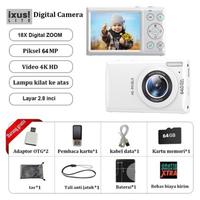 Gambar IXUS! Lite Digital Camera Kamera pocket 64MP Zoom 18X - Free 64GB Micro SD - Hitam dari Visidata Official undefined 4 Tokopedia