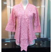 Gambar Atasan Kebaya Modern Floy Brokat Maroon dan Pilihan Warna - ATASAN SAGE, M dari Toko Kebaya Nusantara undefined 5 Tokopedia