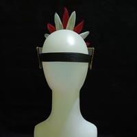 Gambar Mahkota Topi Bulu Merah Putih | Hiasan Kepala Karnaval | Aksesoris dari Phay Custom Crafts undefined 3 Tokopedia
