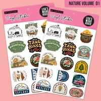 Gambar Sticker Pack Nature Volume 01 dari Lisa's Warehouse undefined 1 Tokopedia