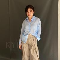 Gambar TENCEL KATUN X30 CILLA SHIRT /KEMEJA WANITA IMPORT/ATASAN WANITA KOREA - Putih dari MILENA-STORE undefined 1 Tokopedia