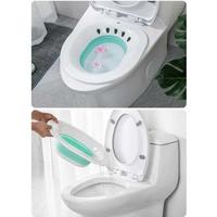 Gambar Bath Baskom Kloset Perawatan Wasir Perineum Foldable - Merah Muda dari HYUNA ST0RE undefined 5 Tokopedia