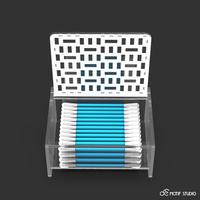 Gambar KOTAK TEMPAT WADAH SIMPAN PENYIMPANAN STORAGE HOLDER ORGANIZER ORGANISER BOX COTTON BUD LIDI KAPAS PEMBERSIH KOREK KUPING TELINGA ESTETIK KEKINIAN MINIMALIS AESTHETIC MINIMALIST ELEGAN UNIK MODERN AKRILIK ACRYLIC CLEAR BENING TRANSPARAN MOTIF PUZZLE 262 dari Demotif Studio undefined 4 Tokopedia