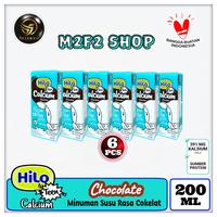 Gambar HiLo Teen Calcium Chocolate Milk | Susu Kalsium Rasa Cokelat Kotak UHT - 200 ml (Harga 6 Pcs) dari M2F2 Shop - Paseban undefined 1 Tokopedia