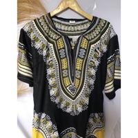 Gambar Baju Etnik Dashiki - Baju Santai Khas Lombok Unisex Aneka Warna dari Go Outdoor Indonesia undefined 4 Tokopedia